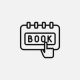 booking-ticket-order-line-icon-illustration-logo-template-suitable-for-many-purposes-free-vector